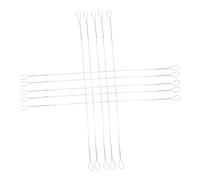 LIFKOME 10 Pièces Lot de Fils de Coupe à Fromage Acier Inoxydable Trancheuse Manuelle Multifonction pour Trancher Fromage Jambon et Beurre Fil de Remplacement pour Découpe Précise