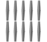 LIFKOME 10 Pièces Ressort de Sécateur en Acier Argenté pour Réparation | Ouverture Fluide, Installation Facile sans Outil, Entretien D’outils, pour Greffage et Taille de Branches