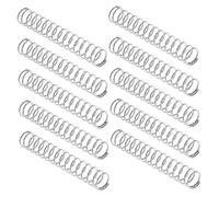 LIFKOME 10 pièces Ressorts de Compression Acier Inoxydable Lot de Ressorts Hélicoïdaux Compacts et Flexibles pour Réparations et Maintenance Diverse