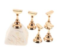 LIFKOME 10 Pièces Support Magnétique pour Ongles Artificiels Base Pratique et Élégante pour Entraînement Affichage et Peinture Compatible avec Divers Types de Faux Ongles pour Éducation et