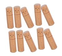 LIFKOME 10 Pièces Wooden Doll Ornaments Unfinished Peg Dolls For DIY Painting And Crafting Natural Wood Blanks With Sturdy Base Rustic Charm Home Decoration