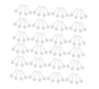 LIFKOME 100 pièces Cuillère à Mesurer pour Poudre de Lait Lot de Cuillères Légères et Précises avec Manche Long pour Café Épices Pâtisserie Alimentation Animale et Thé Vrac