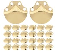 LIFKOME 100 Pièces D’écailles D’Armure en Acier Inoxydable Doré, Matériaux pour Armure Médiévale, Écailles D’Armure de Costume Historiques pour Représentations, Cosplay et Fêtes