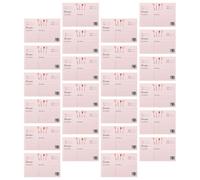 LIFKOME 100 Pièces Fiches Recettes Style Campagne en Papier | Feuilles Vierges, Format Compact et Surface Lisse, pour Classeurs, Usage Quotidien, Partage Familial