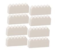 LIFKOME 100 pièces Lot de Éponges à Maquillage Jetables Latex Synthétique pour Fond de Teint Petite Surface Douce et Précise Accessoires Cosmétiques Portables pour Visage