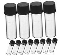 LIFKOME 100 Pièces Tiny Glass Vials With Secure Screw Caps Refillable Sample Bottles For Cosmetics Essential Oils And Small Liquid Storage