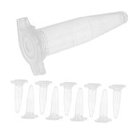 LIFKOME 1000 Pièces Tubes à Essai Plastique avec Bouchon Encliquetable Micro Tubes Centrifugeuse pour Laboratoire Échantillons Petit Volume Résistant et Fiable