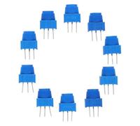 LIFKOME 10pcs Kit D'assortiment de Potentiomètres Ajustables Boutons, Haute Précision, Réglage Facile, Plastique et Fer, pour Appareils Audio et Instruments de Mesure