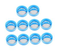 LIFKOME 10Pièces Filtre à Valve Entrée Eau pour Linge Kit de Accessoires Universels pour Machine à Installation Facile Nettoyage Inoxydable