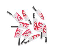 LIFKOME 10pièces Lot De Breloques Coupe-ongles Sanglantes Pour Halloween Décoratives Pour Nail Art Pour Femmes