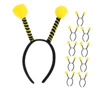 LIFKOME 10pièces Lot De Serre-têtes Antennes Abeille Et Fourmi Durables Pour Femme Fixation Cheveux Sécurisée Accessoire Costume Halloween Et Fête
