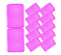 LIFKOME 12 pièces Big Wave Hair Curlers Self Adhesive Hair Styling Tool For Women And Temporary Curling Without Heat Suitable Couleur Aléatoire Couleur Aléatoire
