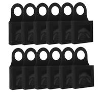 LIFKOME 12 pièces Boîtes Vin Papier Kraft avec Fenêtre Transparente et Crochet Lot de Boîtes Suspendues pour Bouteilles de Vin Décoratifs pour et Occasions