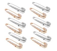 LIFKOME 12 Pièces Broches de Cintrage Épingles de Sécurité pour Pantalon Jupe Pull Cardigan Châle Tendeur Vêtement Décoratif Femme Fille