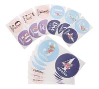 LIFKOME 12pièces Lot De Autocollants Pour Garçon Fille Autocollants Pour Mois De Garçon Fille Né Décoration Mensuelle Accessoire Photo
