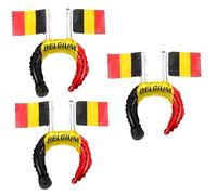 LIFKOME 150 Pièces Bandeau ballon drapeau drapaux drapeaux bandeau drapeau britannique bandeau de match de football bandeaux gonflables bandeaux de conception de ballon d'aluminium