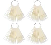 LIFKOME 160 Pièces Nuancier Ongles Présentoir Couleurs Pratique Manucure Plastique pour Formation Nail Art et Affichage Couleurs