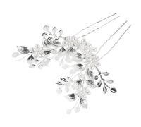 LIFKOME 1paire Peigne à Cheveux Bride Avec Décoration Et Strass Accessoire Élégant Pour Mariage Et Événements Spéciaux