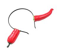 LIFKOME 1pièce Headdress Fantaisie Forme De Piment Pour Adultes Accessoire De Cheveux Créatif Pour Fêtes Et Cosplay