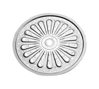 LIFKOME 1Pièce Plateau à Acier Inoxydable pour Cuisson de Poissons Œufs Accessoire de Cuisine Chaleur