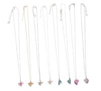 LIFKOME 2 ensembles Set de Colliers Amour Puzzle Forme de Cœur pour Quatre Copines Pendentifs Alliage Brillant Bijoux Sentimentaux à Porter Quotidiennement Cadeau Mémorable pour Sœurs