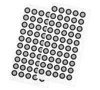 LIFKOME 2 Feuilles Points de Référence Réfléchissants pour Scanner Film Marqueur de Positionnement Autocollants de Marquage Haute pour Numérisation Lot