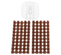 LIFKOME 2 Jeux De Tampons Lettres Alphabet Pour Pâte À Modeler Kit De Moules À Tampons Alphabet DIY Moule À Lettres Pour Pâte À Modeler Emporte-Pièce Chiffres DIY