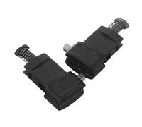 LIFKOME 2 Pièces Accessoires de Levier de boîte de Voyage pièce de Manche de Remplacement des Bagages poignée de Remplacement de Valise de Bagages PVC Noir