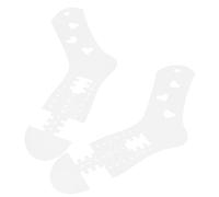 LIFKOME 2 Pièces Bloc Chaussures Acrylique Transparent pour Tricot Moule à Chaussettes DIY avec Surface Lisse Outil de Blocage pour et Former Bas Tricotés Cadeau pour Amateurs de