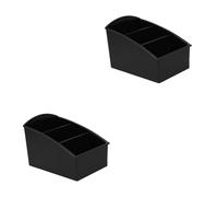 LIFKOME 2 Pièces boîte de Rangement pour sachets de thé Couvercle infuseur décoration de Bureau Boîte de Rangement pour sachets de Sucre Porte- de Sucre pour Bar à café Porte-e