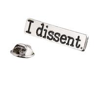 LIFKOME 2 Pièces Broche Lettre Broches Féministes Épingle à Nourrice Broche Délicate Broche Du Collier Pour Hommes Broche De Col Élégante Épinglette Pour Costumes Pour Hommes Alliage