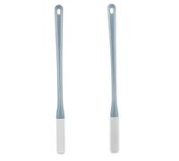LIFKOME 2 pièces Brosse Nettoyage Orteils Silicone Long Manche Réduite Exfoliante Seniors Laveur Bain Accessoire Professionnel