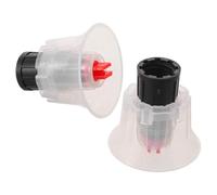LIFKOME 2 Pièces Buse D'arrosoir avec Protection Coupe-Vent pour Outils de Jardinage, Atomisation Exceptionnelle en Plastique et Métal, pour Jardins et Espaces Ruraux