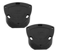 LIFKOME 2 pièces Couvercle de Prise Remorque Broches Protection Précise Plastique pour Connecteur Remorque Installation Facile Lot