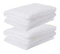 LIFKOME 2 Pièces Couverture Fausse Neige Blanche en Polyester | Neige Deco Fluffy Réutilisable, pour Base de Sapin, Villages Miniatures, Scène Photo et Décor Rustique