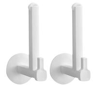 LIFKOME 2 Pièces Crochet Suspendre Adhésif Réglable en Ps Blanc