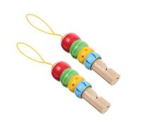 LIFKOME 2 pièces Éducatif pour Garçon Fille Sifflet Musical Sûr et Portable Instrument Éveil pour Garçon Fille Jouets de Développement Sensoriel pour Garçons et