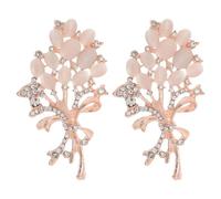 LIFKOME 2 Pièces épingles pour vêtements broche écharpe Broche en alliage de zinc en épingle pour robe fleur en alliage de zinc à fleur en de