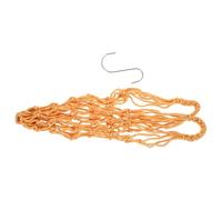 LIFKOME 2 Pièces Filet d'alimentation pour Poules, Filet de Mangeoire Suspendue en Nylon Jaune, pour Fruits et Chou, pour Poules et Perroquets