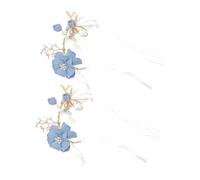 LIFKOME 2 Pièces fleur de poignet Bracelet fleur pour mariée Bracelet fleur pour demoiselle d'honneur corsage de poignet fleur de main artificielle bracelet corsage fil de perles en tissu