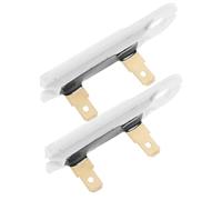 LIFKOME 2 pièces Fusible Thermique Long pour Sèche-linge Rechange Cuivre et Abs avec Contrôle de Température Compatible avec Plusieurs Marques Appareils Ménagers