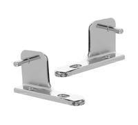 LIFKOME 2 Pièces Hinges de porte du congélateur charnières de congélateur charnière pivot lourde accessoire de réfrigérateur Alliage de zinc