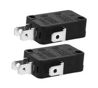 LIFKOME 2 pièces Interrupteur Micro-ondes Broches pour Porte avec Contact Tactile Remplacement Compatible Four Micro-ondes Cuiseur Riz Réfrigérateur Commutateur Marche Arrêt Fiable