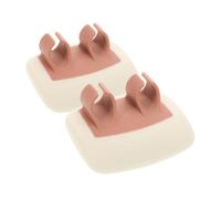 LIFKOME 2 Pièces Lime à Pied Gratte-pied Dissolvant De Peau Morte Pour Les Pieds Grattoir Peaux Mortes Pour Pieds Grattoir Pied Épilateur Maison Grattoir à Limeur De Pied Verre