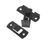 LIFKOME 2 pièces Loquet de Porte Coulissante sans Perçage Acier Inoxydable Loquet Sécurisé pour Intérieur Protection Garçon Fille et Animaux Installation Rapide et Silencieuse Lot