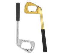 LIFKOME 2 Pièces Ouvre-bouteilles Métal Forme de Club de Golf Ouvre-bouteille Zinc Alliage Robuste pour Bière et Vin Accessoire Bar Restaurant Maison