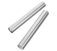 LIFKOME 2 pièces Poignée Acier Inoxydable pour Brosse WC Ergonomique et Robuste Accessoire de Remplacement Pratique pour Salle de Bain Compatible avec Diverses Brosses Set