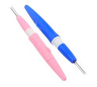 LIFKOME 2 Pièces stylo à aiguilles à feutrer feutrage de laine aux aiguilles artisanat à l'aiguille en laine Fournitures de feuilles d'aiguille pour l'artisanat