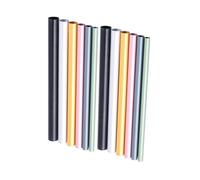 LIFKOME 2 Set de 12Pcs Bâtonnets de Modelage pour Ongles Tube de Modelage C-Curve Outils de Manucure Portables Ongles Uv et French Nails