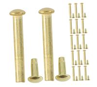 LIFKOME 20 Ensembles Folding Fan Replacement Rivet Nails And Nuts Repair Fasteners For DIY Handmade Fans Secure And Elegant Accessories
